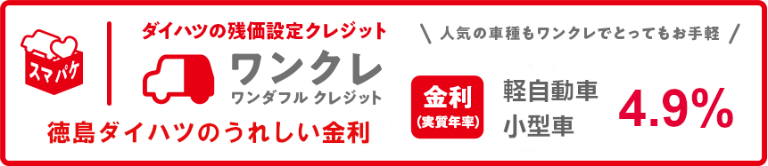 ワンクレ金利
